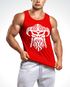 Herren Tank-Top Viking Wikinger Helm Nordmänner Muskelshirt Muscle Shirt Neverless®preview