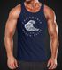 Herren Tank-Top Welle Wave California Ocean Drive Surf Summer Muskelshirt Muscle Shirt Neverless®preview