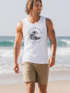 Herren Tank-Top Welle Wave California Ocean Drive Surf Summer Muskelshirt Muscle Shirt Neverless®preview
