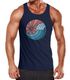 Herren Tank-Top Welle Wave Sonne Sommer Retro Vintage Printshirt Muskelshirt Muscle Shirt Neverless®preview