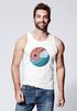 Herren Tank-Top Welle Wave Sonne Sommer Retro Vintage Printshirt Muskelshirt Muscle Shirt Neverless®preview