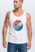 Herren Tank-Top Welle Wave Sonne Sommer Retro Vintage Printshirt Muskelshirt Muscle Shirt Neverless®preview
