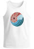 Herren Tank-Top Welle Wave Sonne Sommer Retro Vintage Printshirt Muskelshirt Muscle Shirt Neverless®preview
