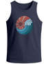 Herren Tank-Top Welle Wave Sonne Sommer Retro Vintage Printshirt Muskelshirt Muscle Shirt Neverless®preview