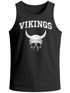 Herren Tank-Top Wikinger-Helm Skull Totenkopf Muskelshirt Muscle Shirt Neverless®preview