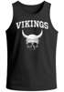 Herren Tank-Top Wikinger-Helm Skull Totenkopf Muskelshirt Muscle Shirt Neverless®preview