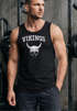 Herren Tank-Top Wikinger-Helm Skull Totenkopf Muskelshirt Muscle Shirt Neverless®preview