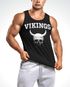 Herren Tank-Top Wikinger-Helm Skull Totenkopf Muskelshirt Muscle Shirt Neverless®preview