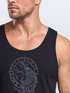 Herren Tank-Top  Wikinger Kompass Fenriswolf Fenrir Vegvisir Wolf Asgard Valhalla Muskelshirt Muscle Shirt Neverless®preview