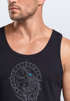 Herren Tank-Top  Wikinger Kompass Fenriswolf Fenrir Vegvisir Wolf Asgard Valhalla Muskelshirt Muscle Shirt Neverless®preview