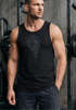 Herren Tank-Top  Wikinger Kompass Fenriswolf Fenrir Vegvisir Wolf Asgard Valhalla Muskelshirt Muscle Shirt Neverless®preview