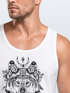 Herren Tank Top Wolf Atzekenmuster Boho Bohamian Atzec Animal Ethnic Neverless®preview