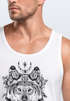 Herren Tank Top Wolf Atzekenmuster Boho Bohamian Atzec Animal Ethnic Neverless®preview