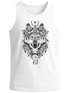 Herren Tank Top Wolf Atzekenmuster Boho Bohamian Atzec Animal Ethnic Neverless®preview
