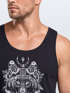 Herren Tank Top Wolf Atzekenmuster Boho Bohamian Atzec Animal Ethnic Neverless®preview