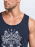 Herren Tank Top Wolf Atzekenmuster Boho Bohamian Atzec Animal Ethnic Neverless®preview
