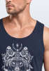 Herren Tank Top Wolf Atzekenmuster Boho Bohamian Atzec Animal Ethnic Neverless®preview