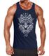 Herren Tank Top Wolf Atzekenmuster Boho Bohamian Atzec Animal Ethnic Neverless®preview