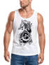 Herren Tank-Top Wolf Fenrir Fabelwesen Wikinger nordische Mythologie Odin Muskelshirt Muscle Shirt Neverless®preview