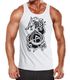 Herren Tank-Top Wolf Fenrir Fabelwesen Wikinger nordische Mythologie Odin Muskelshirt Muscle Shirt Neverless®preview