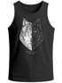 Herren Tank-Top Wolf Polygon Kunst Grafik Tiermotiv Printshirt Muskelshirt Muscle Shirt Neverless®preview