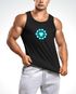 Herren Tanktop Arc Reactor Iron Comic Film Blockbuster Parodie Eisen Mann Moonworks®preview