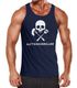 Herren Tanktop Auftragsgriller Funshirt Grill Shirt BBQ Skull Moonworks®preview