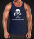 Herren Tanktop Auftragsgriller Funshirt Grill Shirt BBQ Skull Moonworks®preview