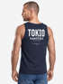 Herren Tanktop Backprint Tokio – Muskelshirt mit Japan Design – Ärmelloses Baumwollshirt im Streetwear Look – Neverless®preview