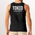 Herren Tanktop Backprint Tokio – Muskelshirt mit Japan Design – Ärmelloses Baumwollshirt im Streetwear Look – Neverless®preview