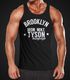 Herren Tanktop, Brooklyn New York Iron Mike Tyson Boxing Gym, Moonworks®preview