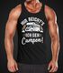 Herren Tanktop Camping Home is where the Stellplatz is Geschenke für Camper Wohnmobil Spruch lustig Printshirt Moonworks®preview
