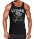 Herren Tanktop cooler Papa Vathor Fun-Shirt Spruch lustig Thor Parodie Geschenk Papa Vatertag Achselshirt Moonworks®preview