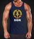 Herren Tanktop DDR Fan Retro Nostalgie Moonworks® preview