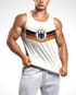 Herren Tanktop  Deutschland Fußball EM 2024 Deutschlandflagge Nationalfahne Wappen Adler Fanshirt Moonworks®preview