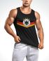 Herren Tanktop  Deutschland Fußball EM 2024 Deutschlandflagge Nationalfahne Wappen Adler Fanshirt Moonworks®preview