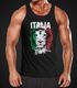 Herren Tanktop Fanshirt Italien Löwe EM WM Fußball Flagge Italy MoonWorkspreview