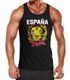 Herren Tanktop Fanshirt Spanien EM WM Fußball Löwe Flagge España MoonWorks®preview