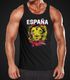 Herren Tanktop Fanshirt Spanien EM WM Fußball Löwe Flagge España MoonWorks®preview