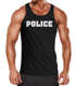Herren Tanktop Fasching Police Polizei Faschings-Shirt Kostüm Verkleidung Karneval Fun-Shirt Moonworks®preview