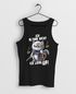 Herren Tanktop Gaming ich altere nicht ich level up! Zocker Sprüche Fun-Shirt Katze Cat Videospiele lustig Moonworks®preview