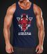 Herren Tanktop - Great Britain UK United Kingdom Lion Flagge Fahne Farben - Tank Top MoonWorks®preview