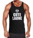 Herren Tanktop Gute Laune Party Feiern Spruch Shirt Techno Party Moonworks®preview