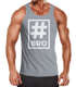 Herren Tanktop Hashtag Bro Brother Moonworks®preview