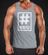 Herren Tanktop Hashtag Bro Brother Moonworks®preview