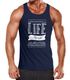 Herren Tanktop Life is no sugarlicking Denglisch Sprüche Spruch Moonworks®preview