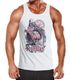 Herren Tanktop Mir reichts ich geh plündern Wikinger Spruch lustig Print Aufdruck Vegvisir Muscle Shirt Achselshirt  Moonworks®preview