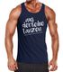 Herren Tanktop mit Spruch - aus der Reihe tanzen - tanzen Party Techno Moonworkspreview