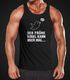 Herren Tanktop mit Spruch - Der frühe Vogel kann mich mal - Fun Tank Moonworks®preview