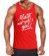 Herren Tanktop Mutti mir geht's gut! Muskelshirt Tank Top Muscle Shirt Moonworkspreview